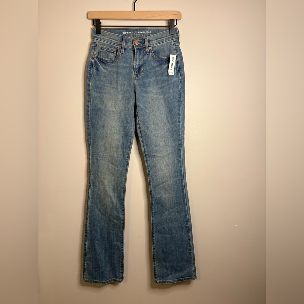 Women’s Old Navy Curvy Mid-Rise jeans size 00 NWT